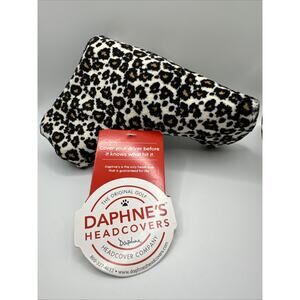 Daphne's Cheetah Golf Putter Cover Magnetic Closure Headcover BRAND NEW w/ TAGS!